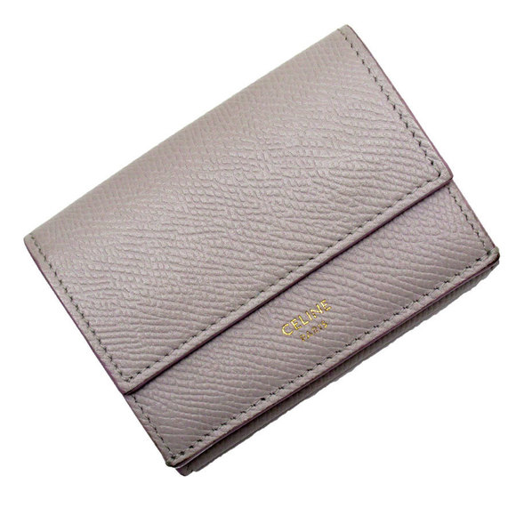 Celine Tri purple leather Wallet - Picture 1 of 5